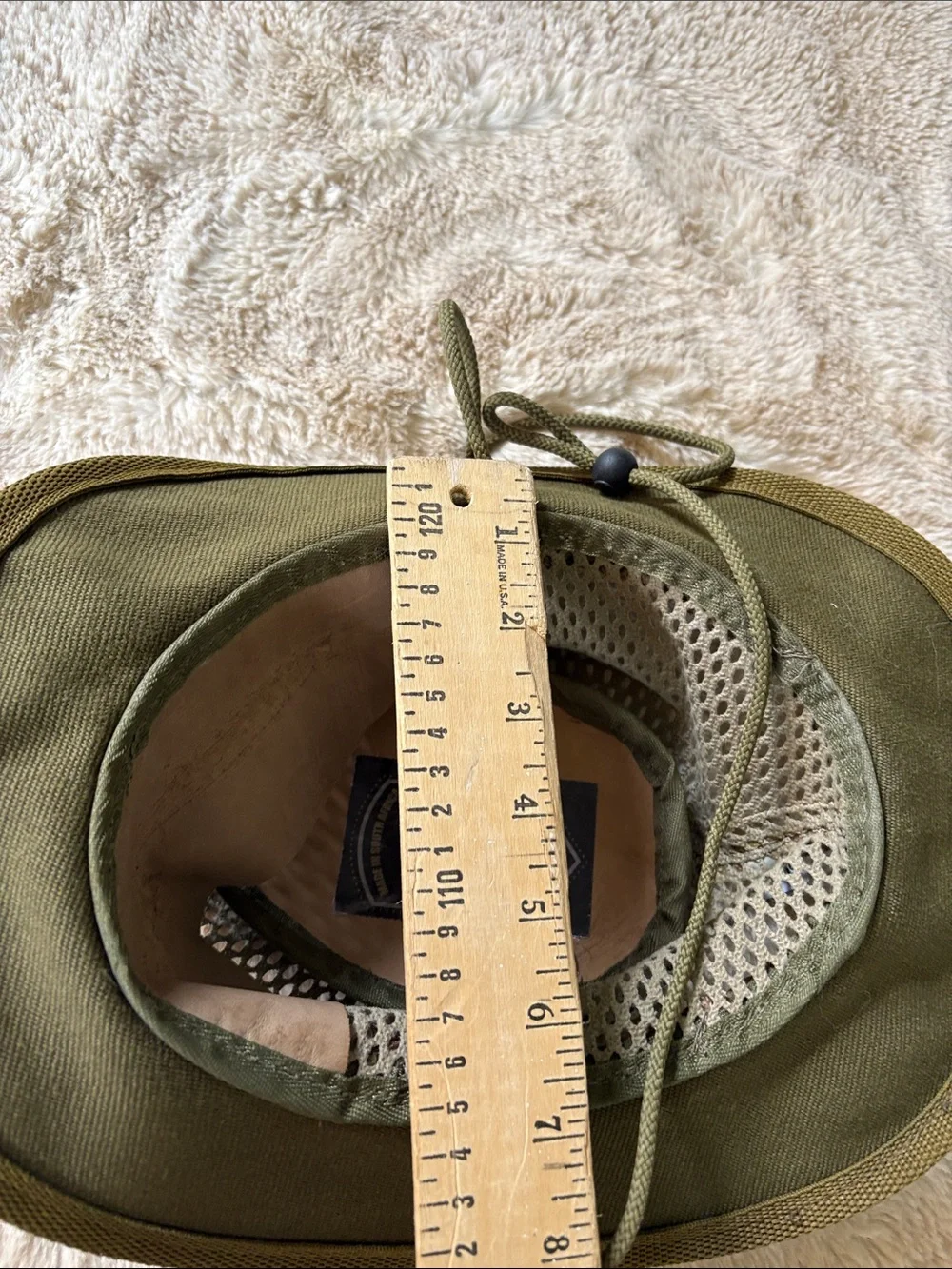 ROGUE AIRHEAD HAT OLIVE handcrafted South Africa